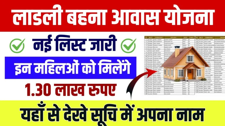 Ladli Behna Awas Yojana List