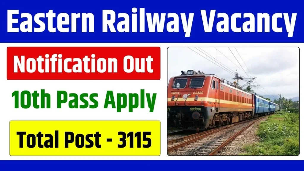 Eastern Railway Vacancy